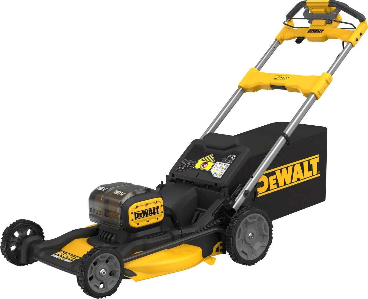 DeWALT DCMWSP156W2 Accu grasmaaier 53cm met wielaandrijving 2x18V XR 8.0Ah