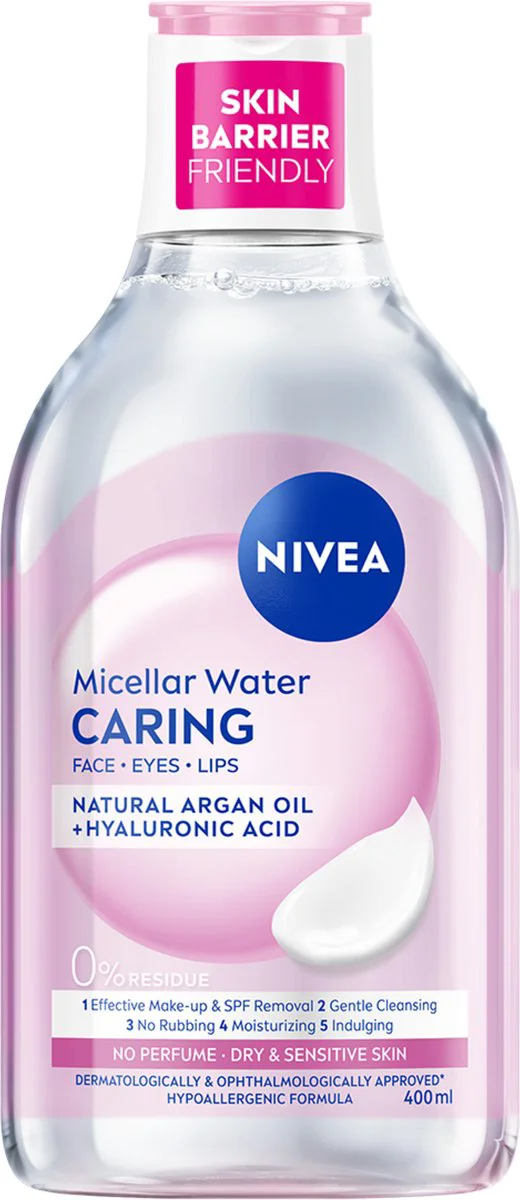 NIVEA Caring Micellair Water Droge Huid 400 ml