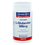 Lamberts L-Glutamine 500mg Vegacapsules 90VCP