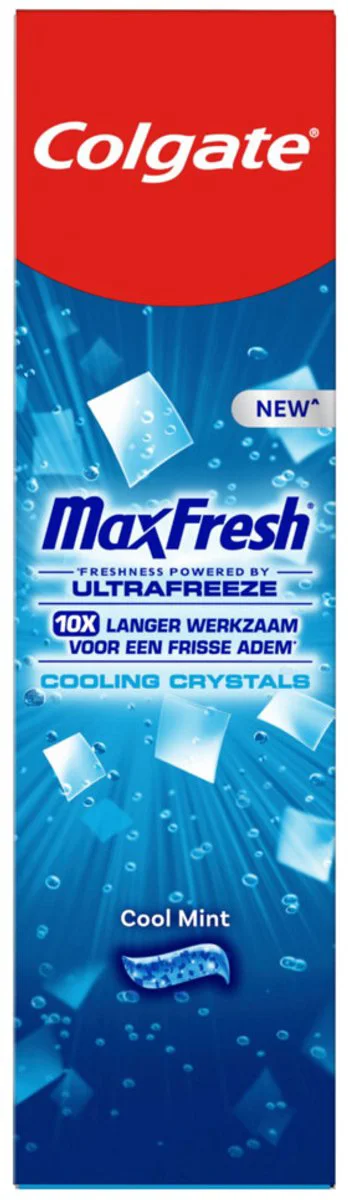 3x Colgate Tandpasta Max Fresh Cooling Crystals 75 ml