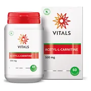Vitals Acetyl-l-carnitine 500 mg 60 capsules