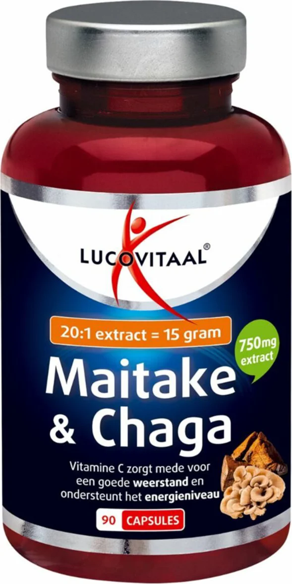 Lucovitaal Maitake & Chaga 90 capsules