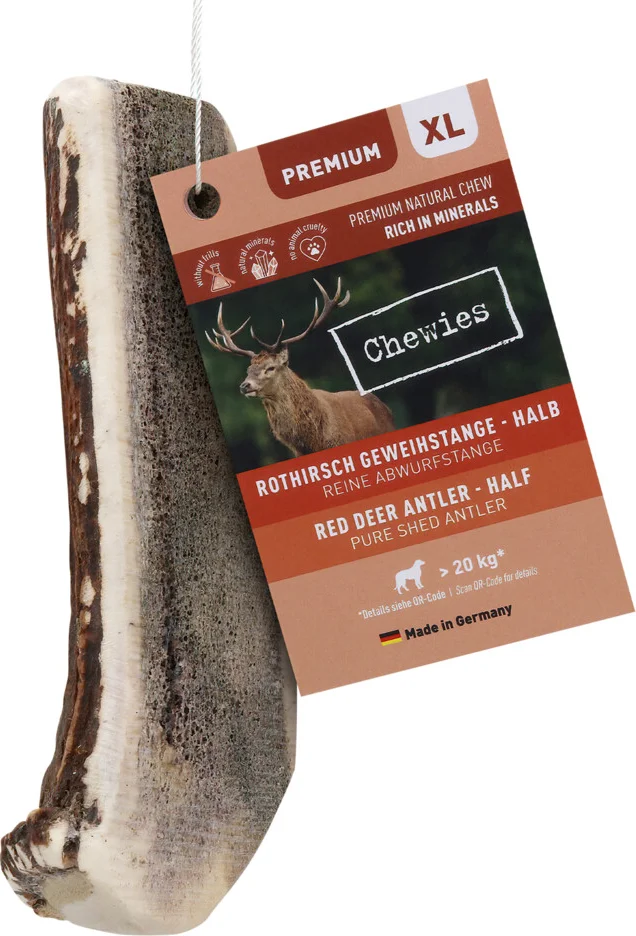 Chewies Edelherten Gewei Stang XL Half 200 gr
