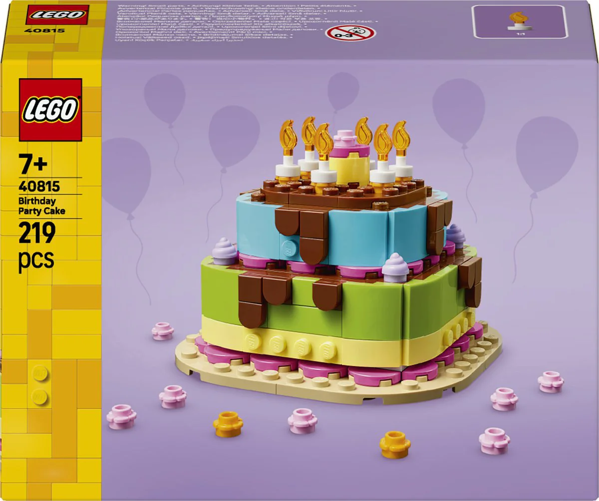 LEGO Verjaardagstaart 40815