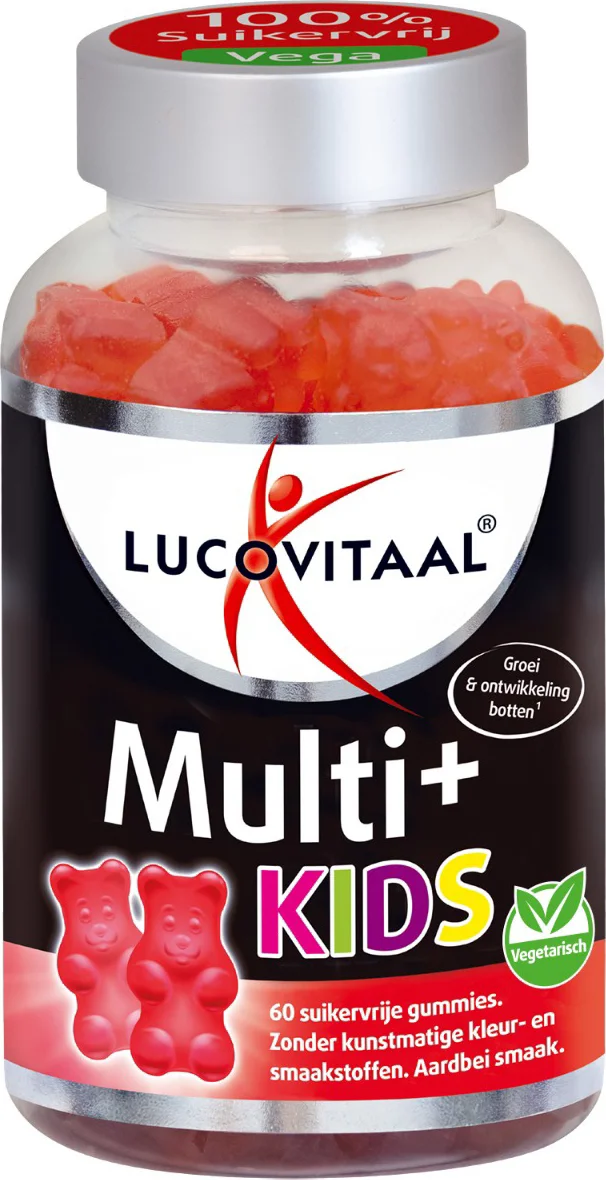 Lucovitaal Vitamine Gummies Multi+ Kids 60 gummies