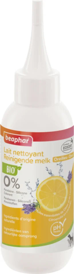 3x Beaphar Bio Reinigende Melk Oren 100 ml