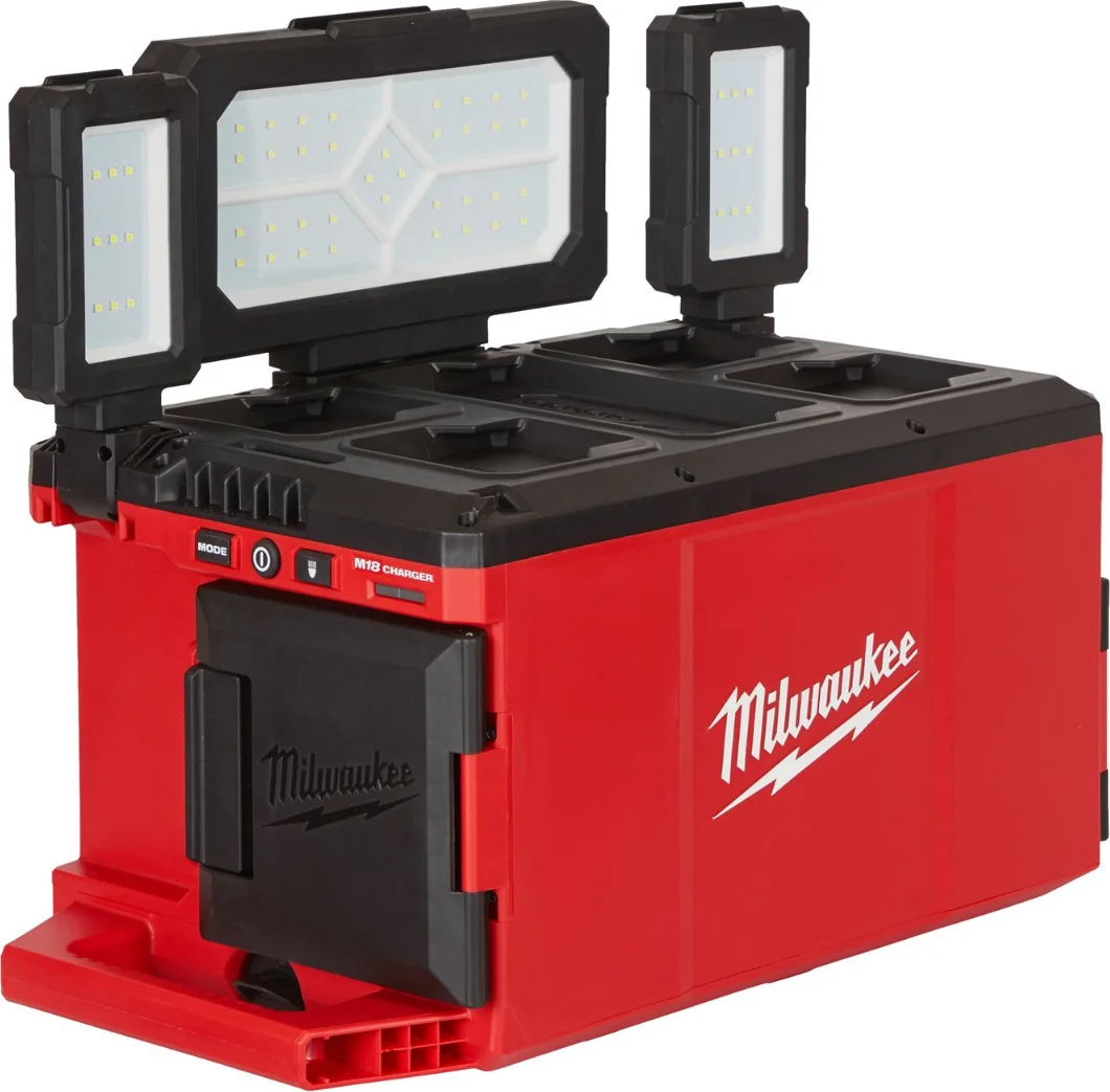 Milwaukee M18 POALC-0 PACKOUT™ Area lamp/lader AC / 18V - 4933478120