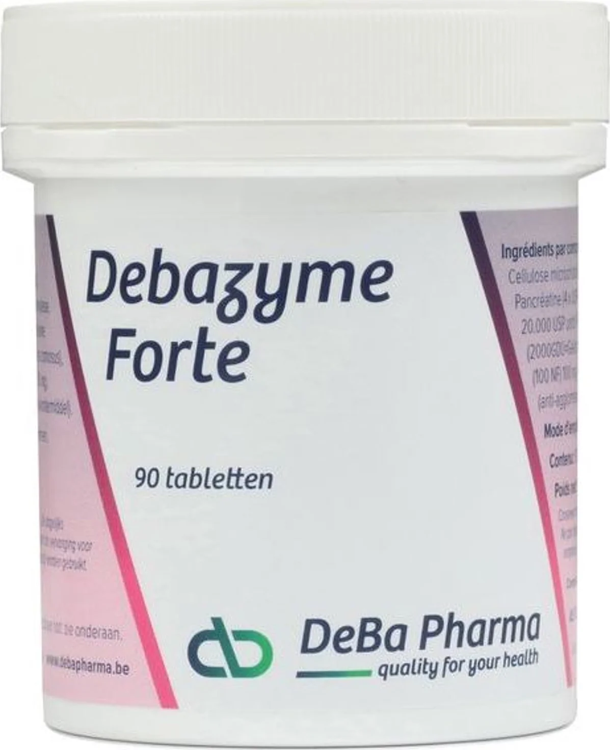 DeBa Pharma Debazyme-forte Tabletten 90TB
