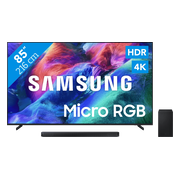 Samsung Micro RGB 85" R85H (2026) + Samsung HW-Q600H (2026)