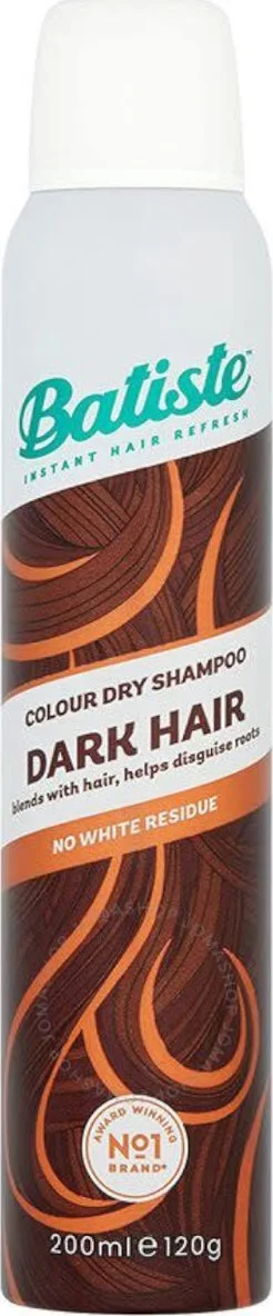 Batiste Droogshampoo Dark Hair 200ML