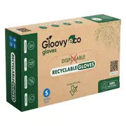Gloovy Eco Recyclebare Handschoenen Blauw S 100ST