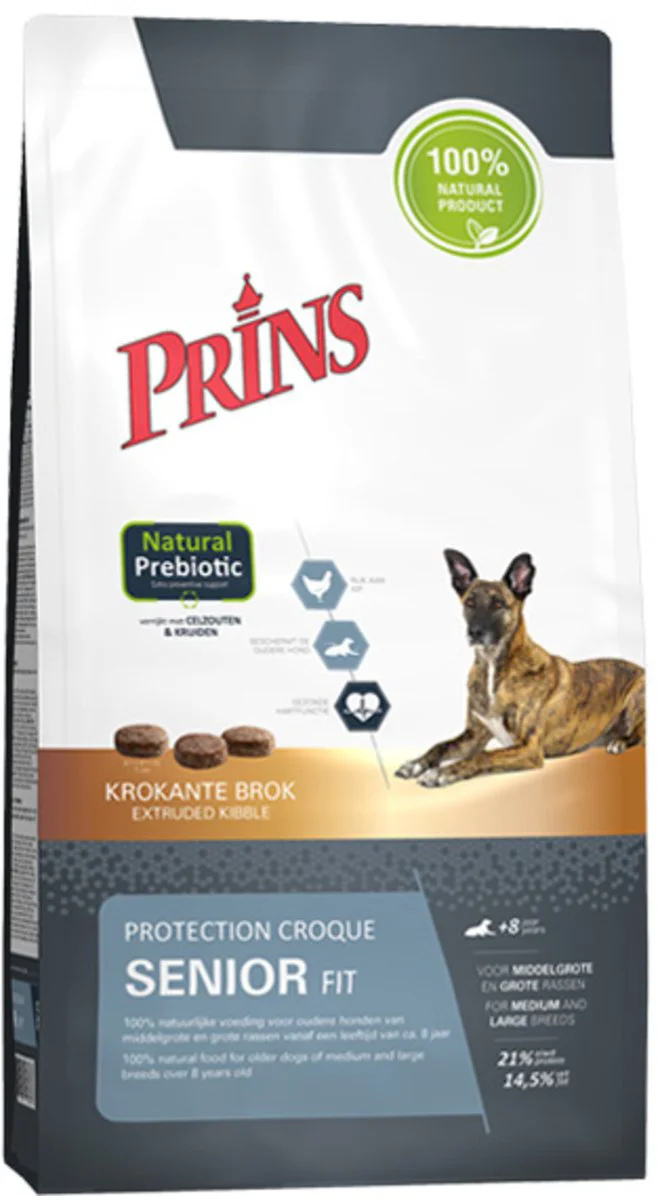 Prins Protection Croque Senior Fit Hondenvoer 2 kg