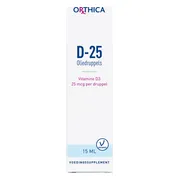 Orthica Vitamine D-25 Oliedruppels 15 ml