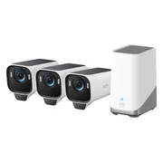 EufyCam S3 Pro 3-Pack + HomeBase 3