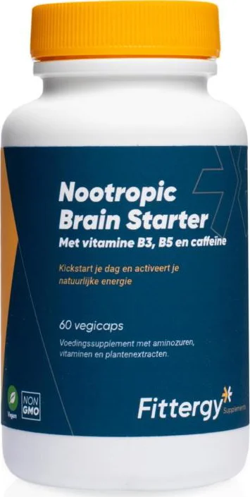 Fittergy Nootropic Brain Starter Capsules 60CP