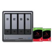 UGREEN NASync DXP4800 Plus + Seagate Ironwolf 4TB Duo Pack