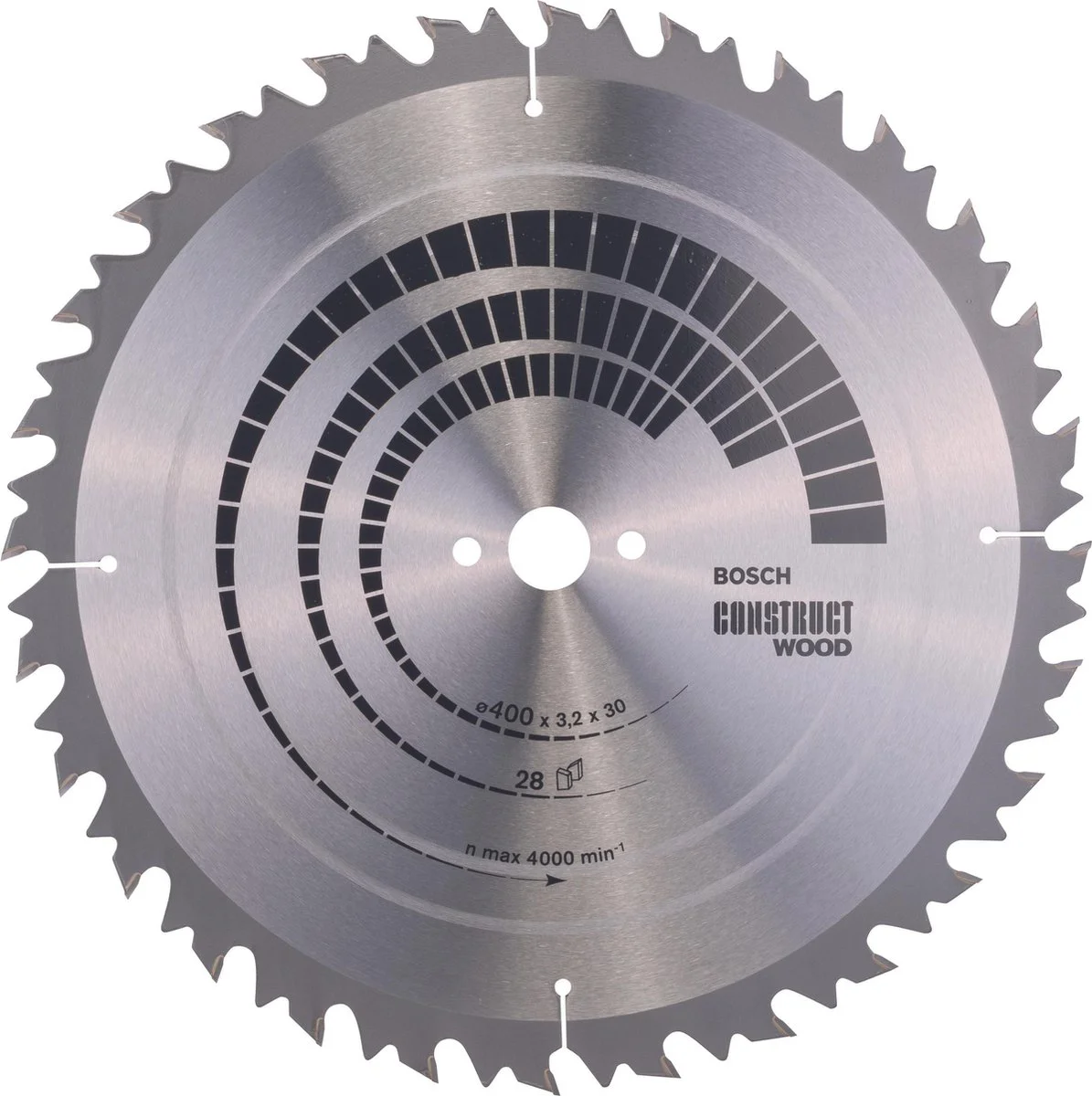 Bosch Professional Cirkelzaagblad PRO Wood | Ø 400 x 3,2 x 30mm 28T - 2608640703
