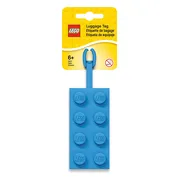 LEGO 2x4 blauw bagagelabel