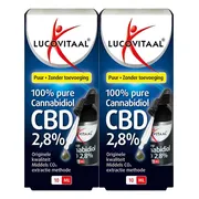 2x Lucovitaal Cannabidol CBD 2,8% 10 ml