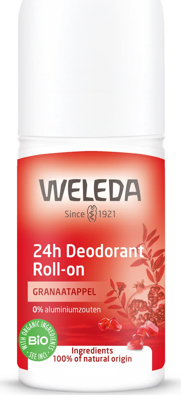 WELEDA 24h Roll-On Deodorant Granaatappel 50 ml