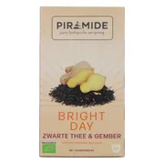 Piramide Bright Day Zwarte Thee & Gember 20ZK
