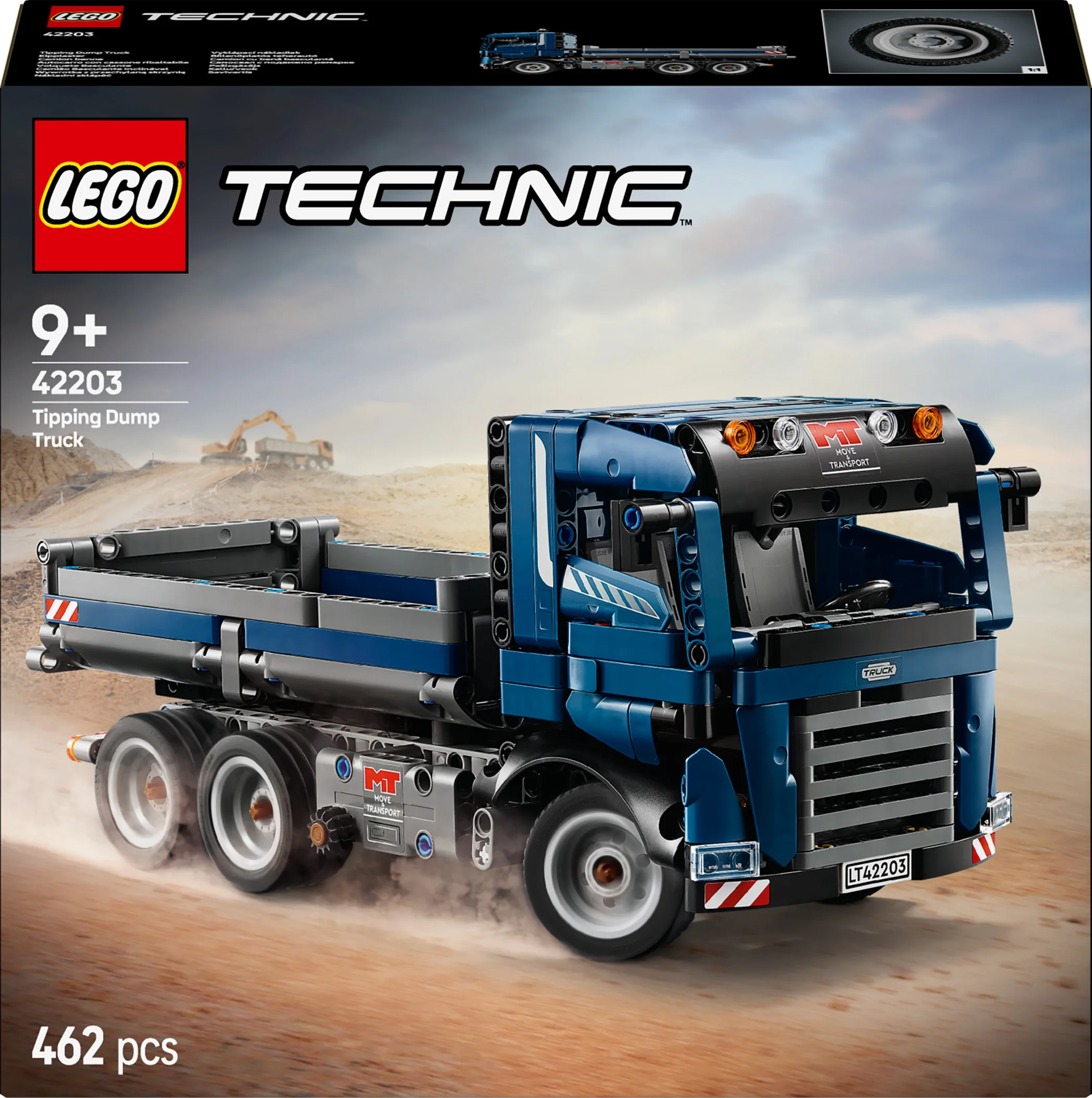 LEGO Technic vrachtwagen met kiepfunctie 42203
