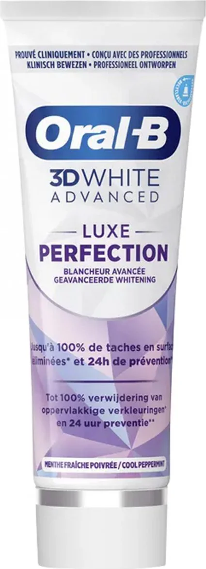 Oral-B 3D White Luxe Perfection Tandpasta 75ML