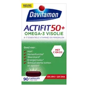 Davitamon Actifit 50+ Omega-3 Visolie 90 capsules
