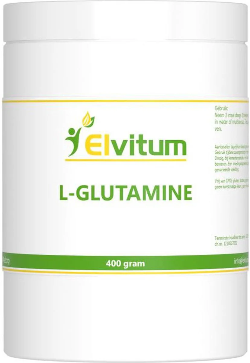 Elvitum L-Glutamine Poeder 400GR