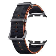 Samsung Galaxy Watch 8 Series Athleisure Bandje Donkergrijs M/L