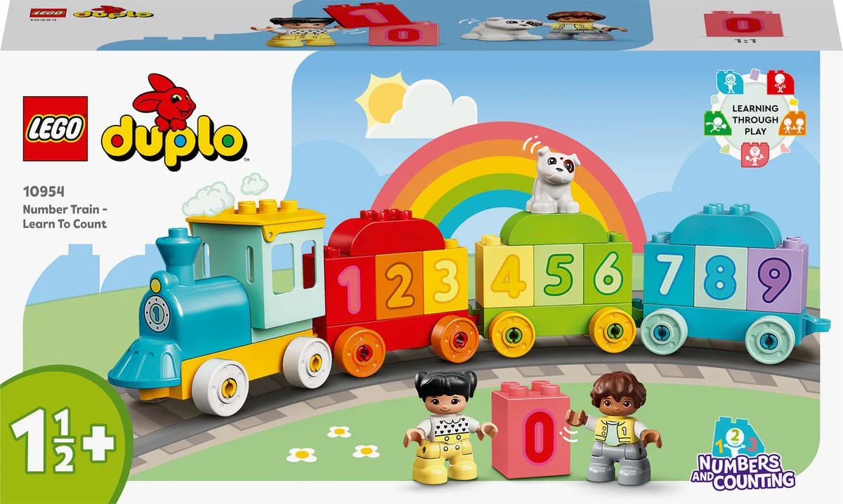 LEGO DUPLO Getallentrein - Leren tellen 10954