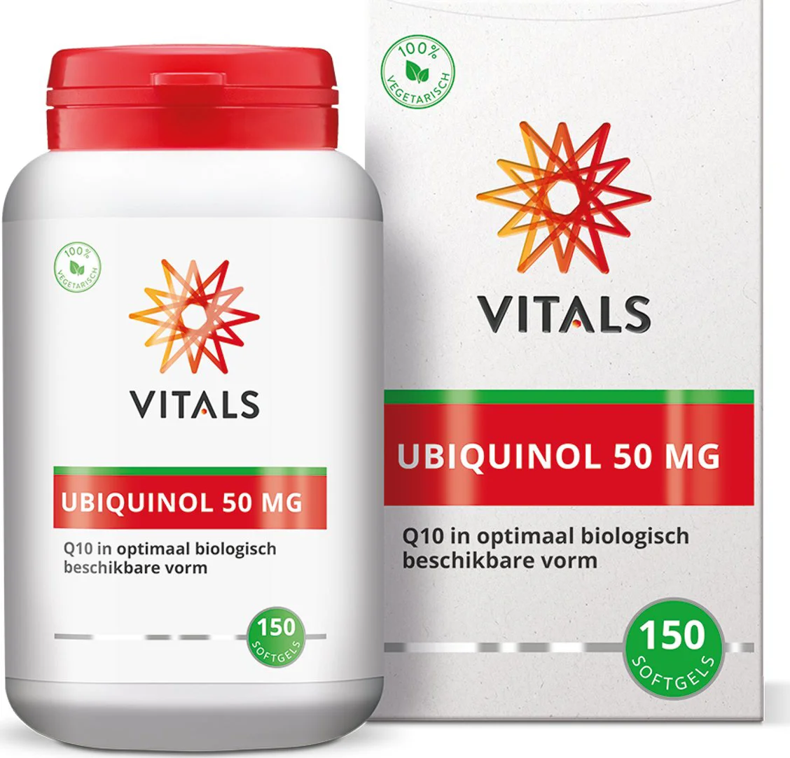 Vitals Ubiquinol 50mg 150 softgels