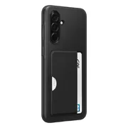 Samsung Galaxy A36 Card Slot Back Cover Zwart