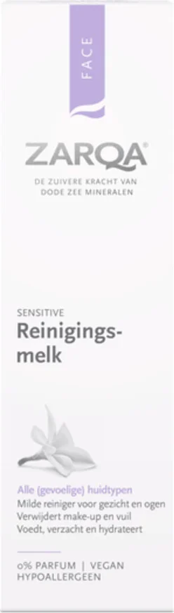 2x Zarqa Sensitive Reinigingsmelk 200 ml