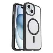 OtterBox React iPhone 15, 14 en 13 Back Cover met MagSafe Magneet Transparant Zwarte Rand