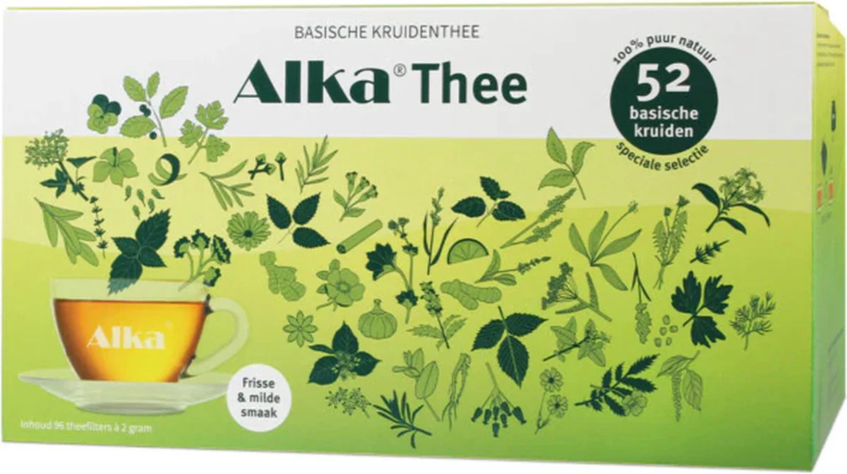 Alka Basische Kruidenthee 96ST