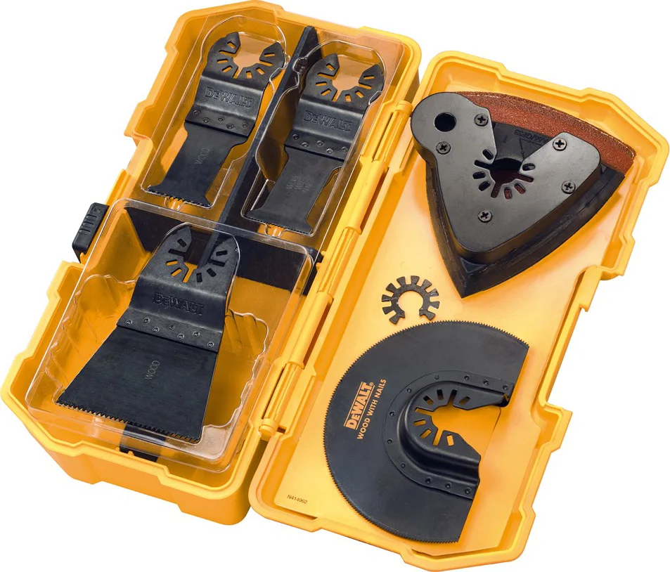 DeWALT DT20731 MultiTool zaagbladen & schuurpapier 8-dlg. Set