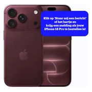 Apple iPhone 18 Pro 2TB Bordeaux Rood