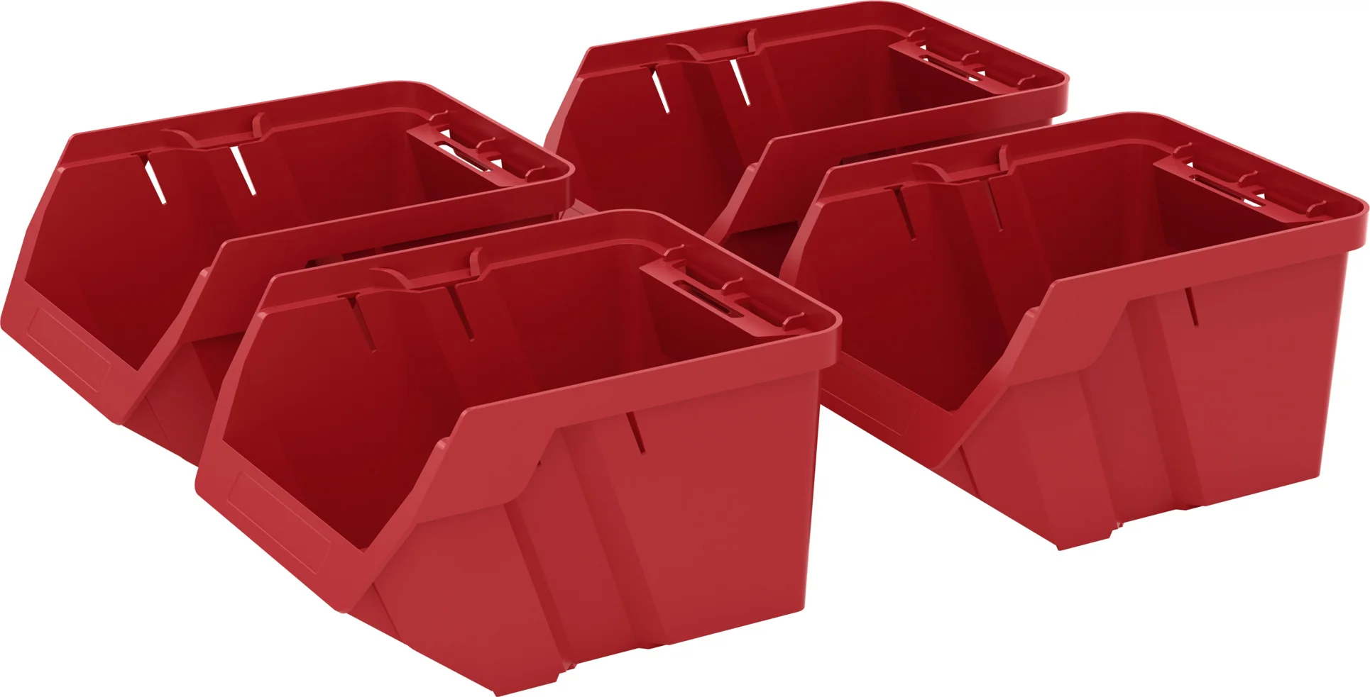 PARKSIDE Opbergbakjes voor gereedschapswand (Kleine set 4-delig)