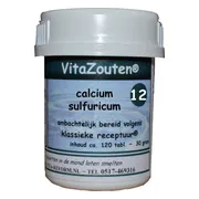 VitaZouten Celzout Nr.12 Calcium Sulfuricum 120TB