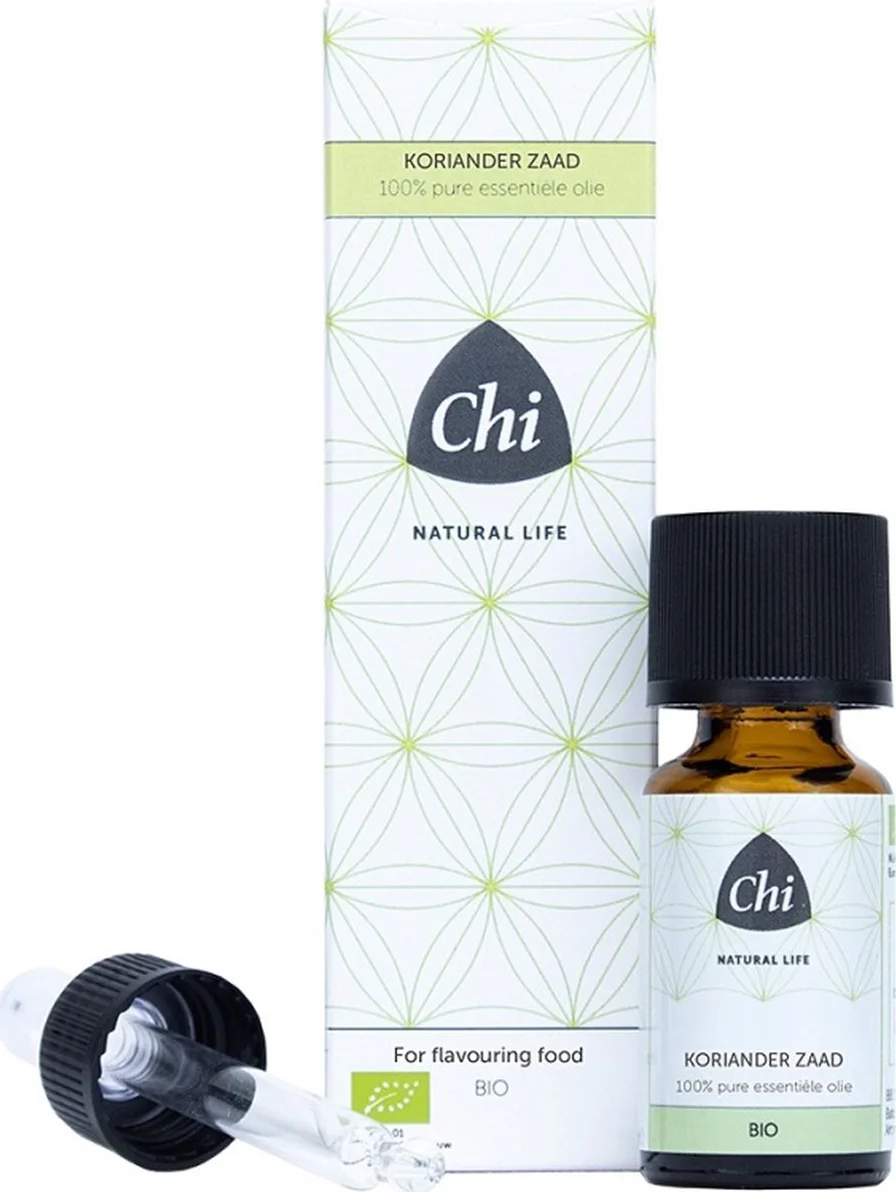 Chi Natural Life Koriander Zaad Etherische Olie Biologisch 10ML