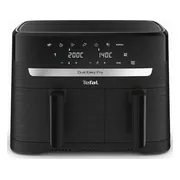 TEFAL Airfryer Dual Easy Fry Essential EY901N, 8,3 L