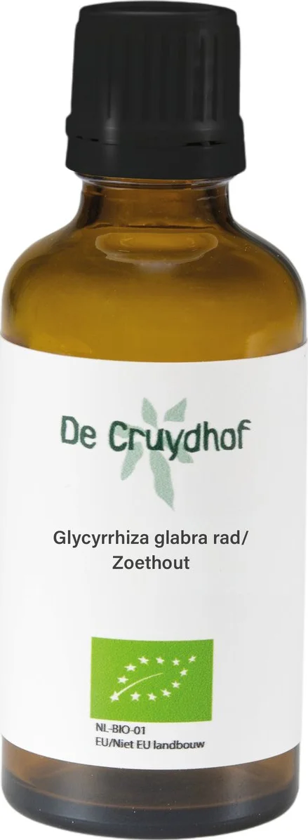 Cruydhof Glycyrrhiza Glabra Rad/Zoethout Druppels 50ML