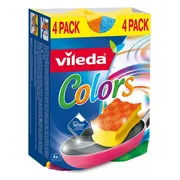 5x Vileda Schuursponzen Colors 4 stuks
