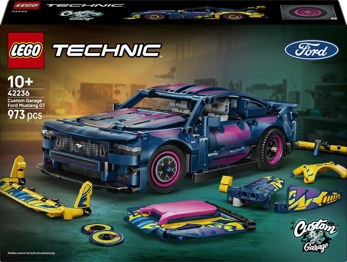 LEGO Technic Aanpasbare Ford Mustang GT auto 42236