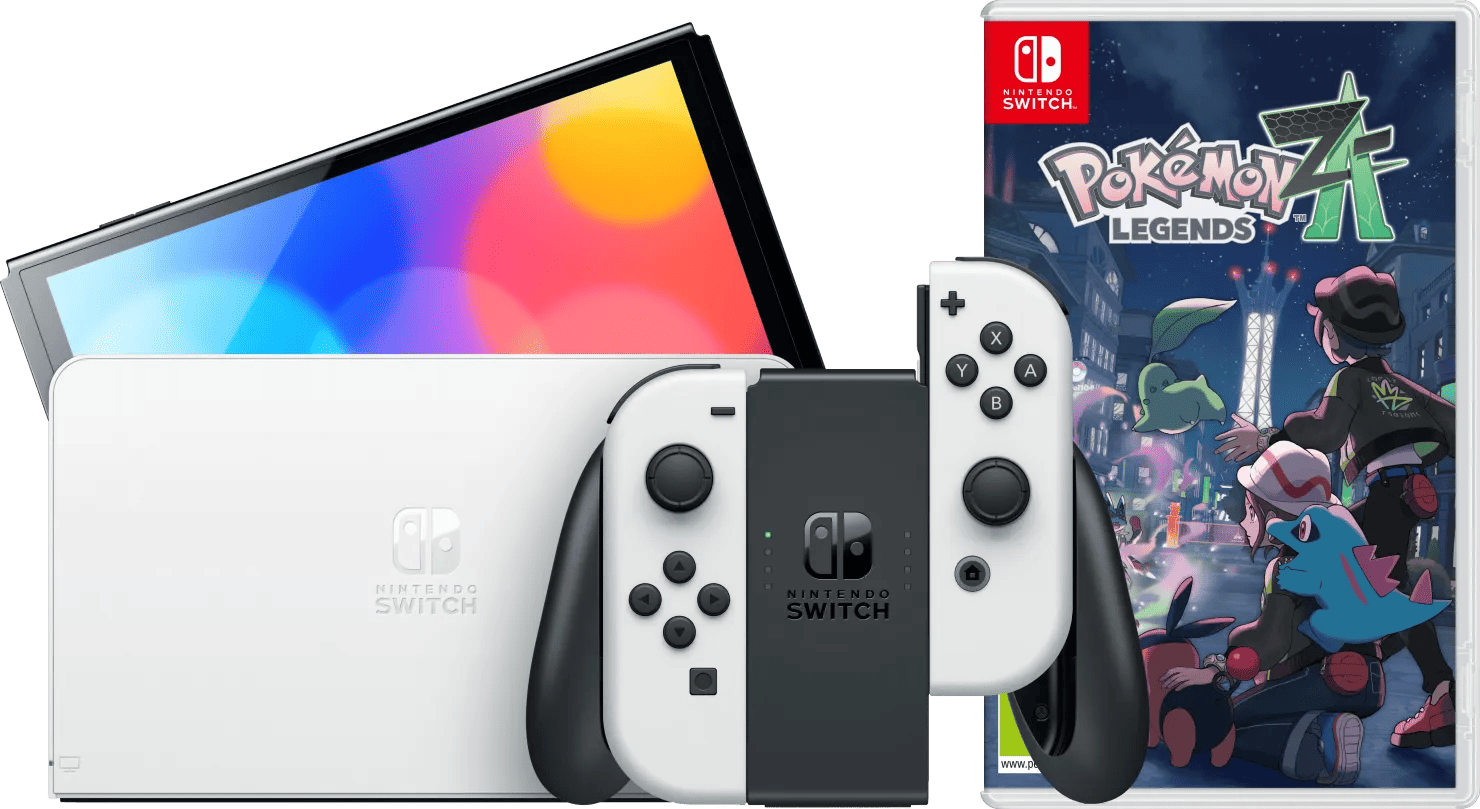 Nintendo Switch OLED Wit + Pokémon Legends: Z-A
