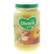Olvarit 6m+ Perzik Banaan Kiwi 200GR