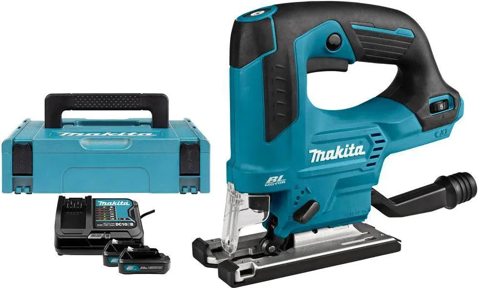 Makita JV103DSAJ Accu Decoupeerzaag D-greep 12V Max 2.0Ah in Mbox