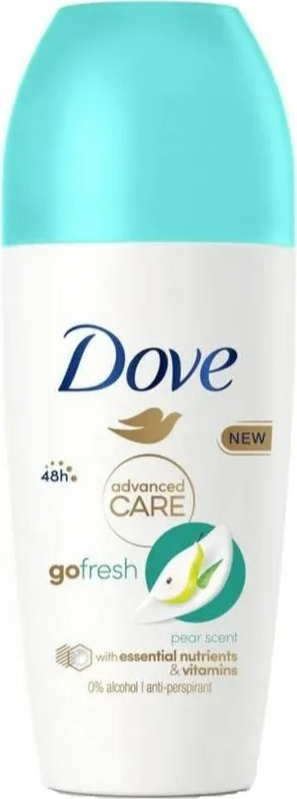 Dove Advanced Care Go Fresh Pear & Aloë Vera Deodorant Roll-On 50ML