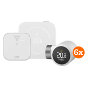 tado Bedrade Slimme Thermostaat X Multi Room Startpakket 2e Generatie (6 Radiatorknoppen)